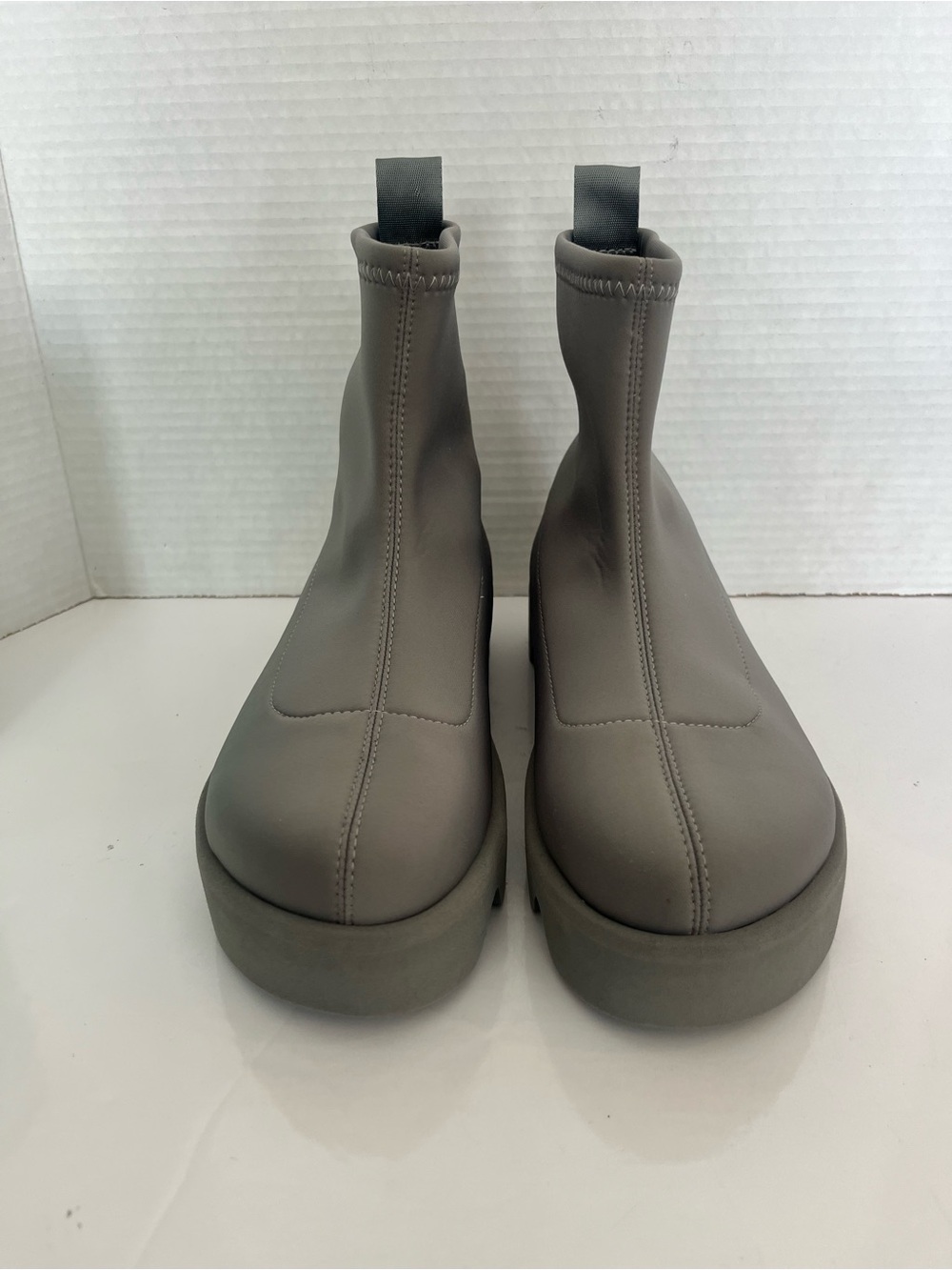 Issey Miyake x United Nude Grey Platform Boots 37 Star Trek Screen Worn - Picture 5 of 14